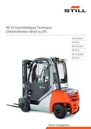 LPG-vorkheftrucks Still RX 70-20 T/600 