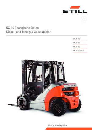 LPG-vorkheftrucks Still RX 70-50/600 T