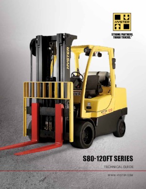 LPG-vorkheftrucks Hyster S80FT-BCS