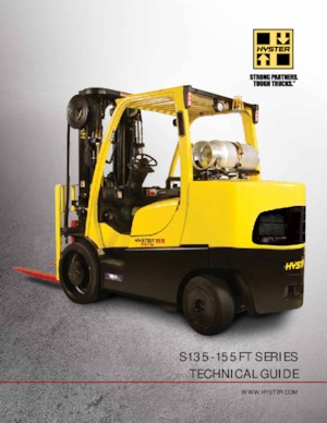 LPG-vorkheftrucks Hyster S155FT