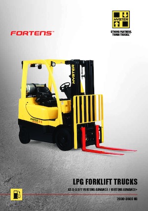 LPG-vorkheftrucks Hyster S2.5FT