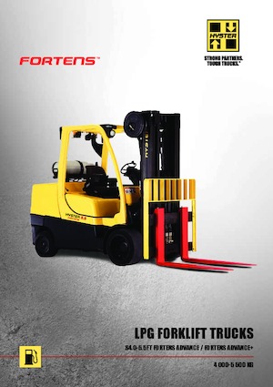 LPG-vorkheftrucks Hyster S5.5FT