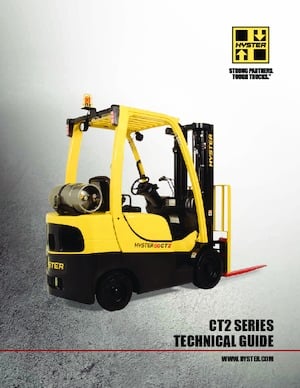 LPG-vorkheftrucks Hyster S50CT2