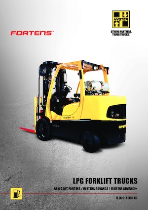 LPG-vorkheftrucks Hyster S6.0FT