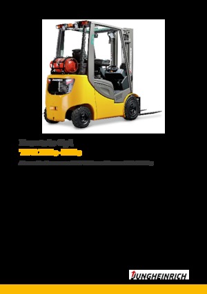 LPG-vorkheftrucks Jungheinrich TFG 320s