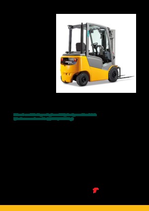 LPG-vorkheftrucks Jungheinrich TFG 320