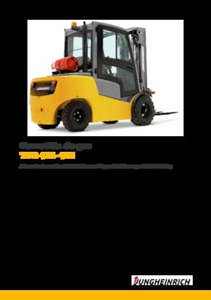 LPG-vorkheftrucks Jungheinrich TFG 430