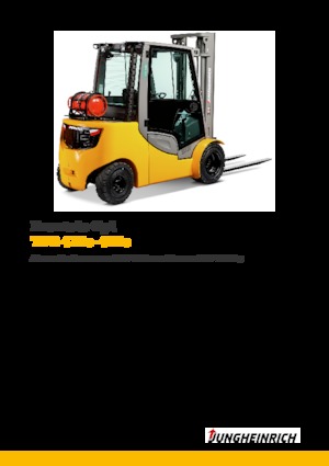 LPG-vorkheftrucks Jungheinrich TFG 425s