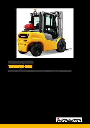 LPG-vorkheftrucks Jungheinrich TFG S50