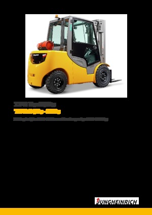 LPG-vorkheftrucks Jungheinrich TFG S50s