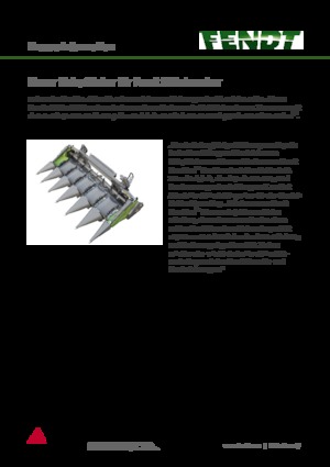 Combine maaidorsers maïskop Fendt CornFlow 8Reihen 70cm