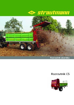 Mestverspreiders Strautmann CS 95