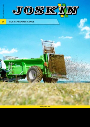 Mestverspreiders Joskin TORNADO3 HORIZON T6013/16BV