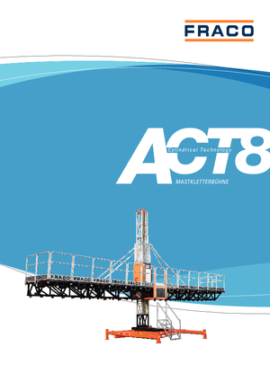 Masthoogwerkers Fraco ACT-8