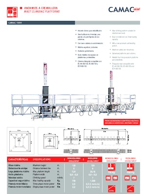 Masthoogwerkers CAMAC Camac 1500