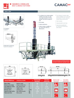 Masthoogwerkers CAMAC Camac 3000