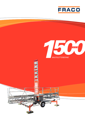 Masthoogwerkers Fraco FRSM 1500