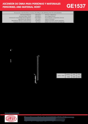 Industriele takel Jaso GEI1537