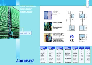 Industriele takel Maber MB A 1400/150-R