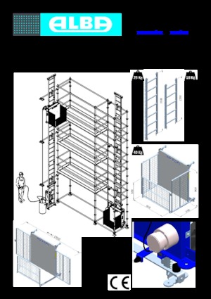 Industriele takel Alba MC-250