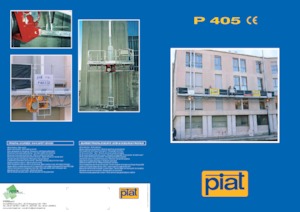 Masthoogwerkers Piat P 405 S CE