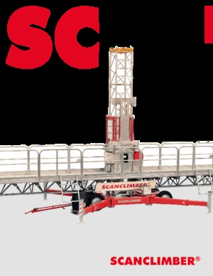 Masthoogwerkers Scanclimber Centum SC10000