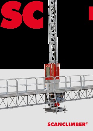 Masthoogwerkers Scanclimber Luna SC3500L