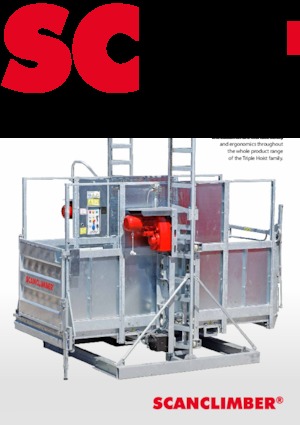Industriele takel Scanclimber SC8M