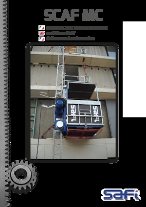Industriele takel Safi SCAF MC/PC