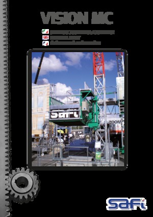 Industriele takel Safi VISION MC/PC 