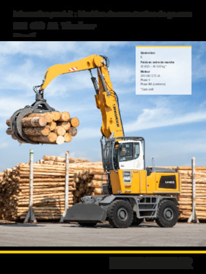 Graafmachines in overslaguitvoering Liebherr LH 60 M Timber Litronic