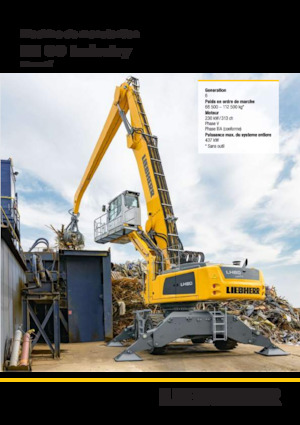 Graafmachines in overslaguitvoering Liebherr LH 80 C Industry Litronic