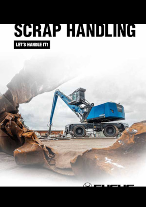 Graafmachines in overslaguitvoering Terex-Fuchs MHL390 F