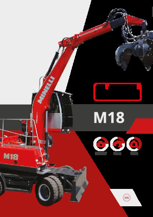 Graafmachines in overslaguitvoering Minelli M18