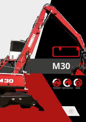 Graafmachines in overslaguitvoering Minelli M30
