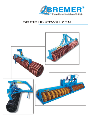 Weide- en veldwalsen Bremer CW 400/60