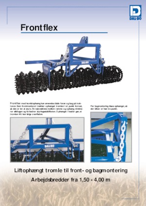 Weide- en veldwalsen DAL-BO FrontFlex 400