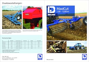 Weide- en veldwalsen DAL-BO MaxiCut 150