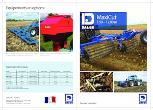 Weide- en veldwalsen DAL-BO MaxiCut 150