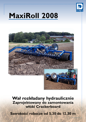 Weide- en veldwalsen DAL-BO MaxiRoll 760