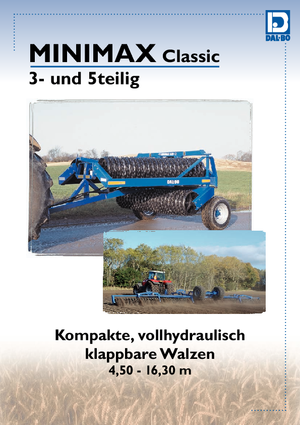 Weide- en veldwalsen DAL-BO MiniMax Classic 4,5