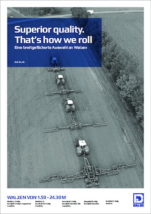 Weide- en veldwalsen DAL-BO MaxiRoll 1230 HD