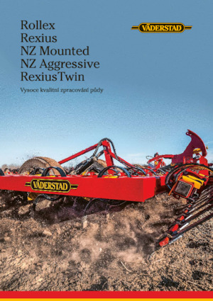 Weide- en veldwalsen Väderstad Rexius 1230