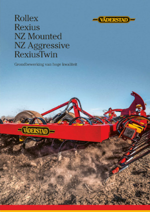 Weide- en veldwalsen Väderstad Rexius 1230