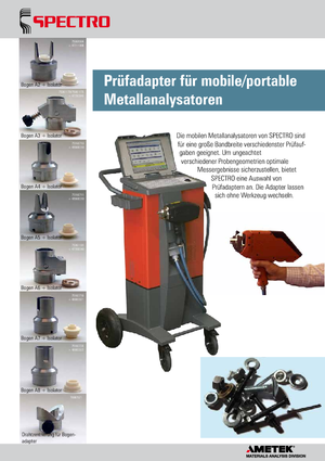 Metaalanalysators Spectro SPECTRO iSORT