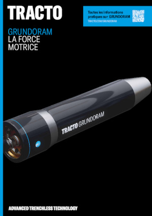Kleine Tunnel Boormachines TRACTO-Technik Grundoram Mini Gigant