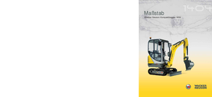 Mini-graafmachines Wacker Neuson 1404