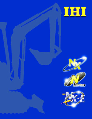 Mini-graafmachines IHI 35N-2