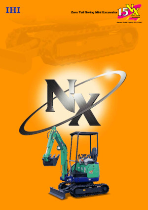 Mini-graafmachines IHI 15NX