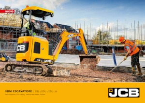 Mini-graafmachines JCB 18Z-I